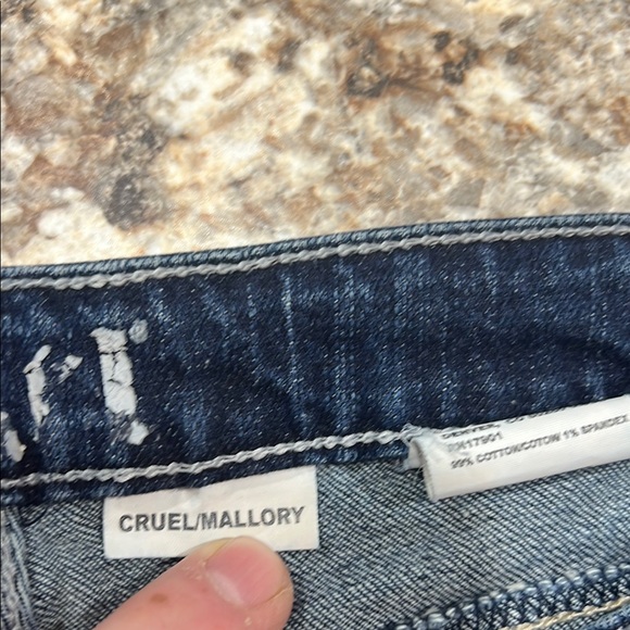 Cruel Girl Blue Straight Leg Jeans Timeless Denim - Picture 2 of 13